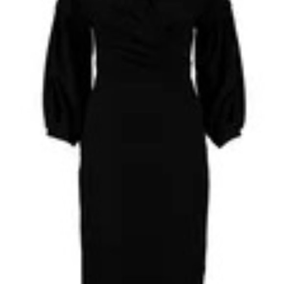 Off the Shoulder Midi Dress - Picture 3 of 5